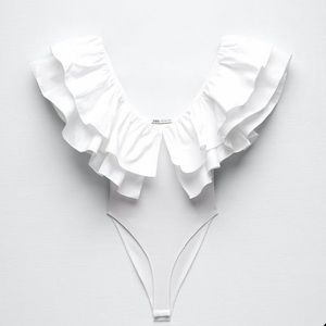 NWT Poplin Body Suit